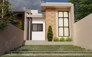 Casa para vender com 2 quartos, 56m² - 1100